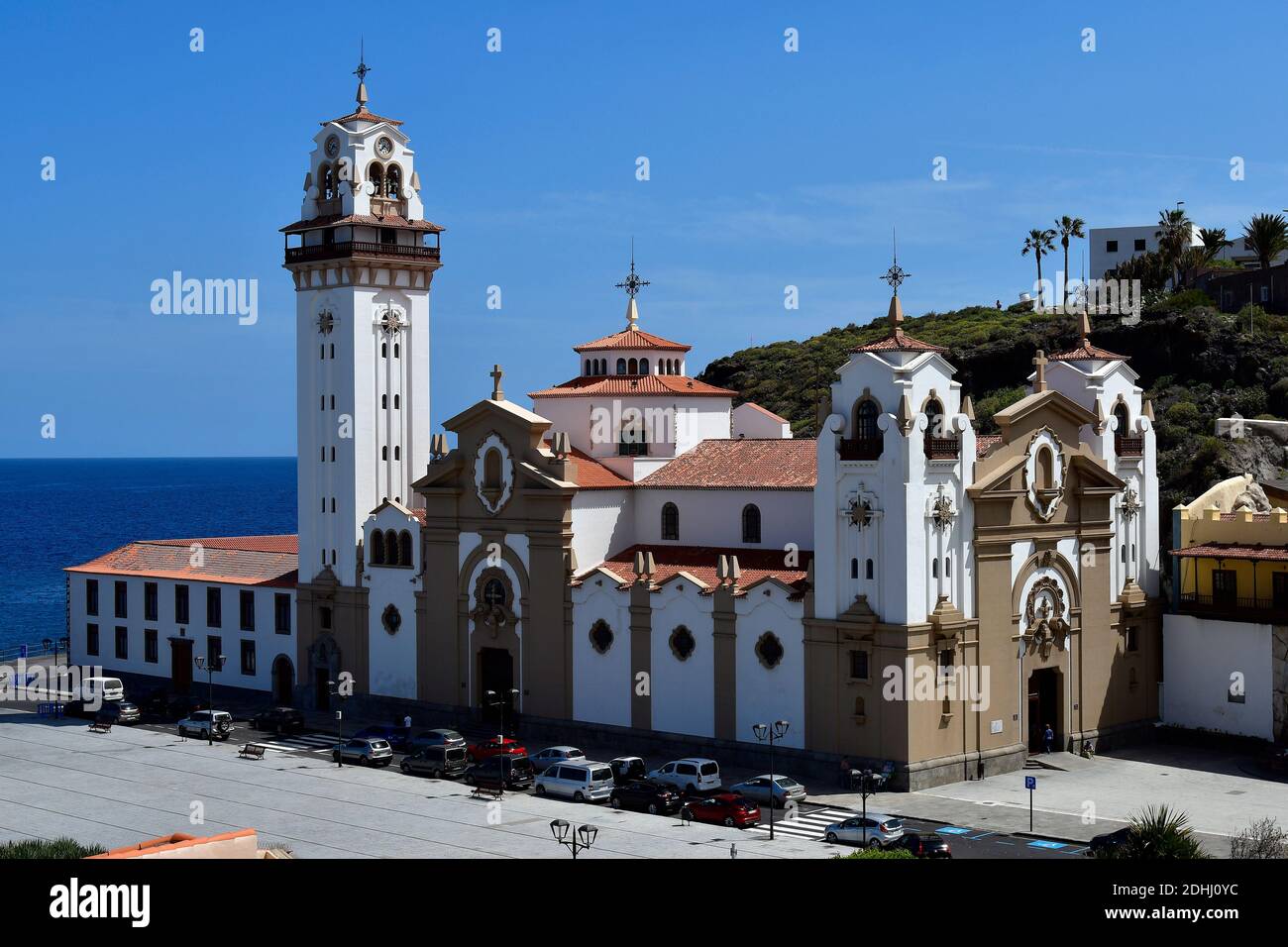 Spanien, Kanarische Inseln, Teneriffa, Basilica de Candelaria Stockfoto