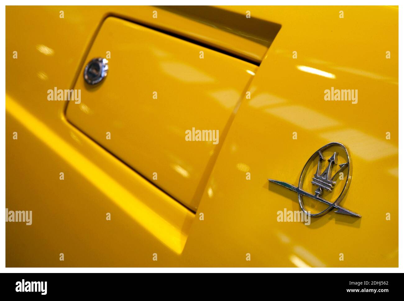 Turin, Piemont, Italien -7/02/2014 - AutoMotoRetro ist die jährliche periodische Messe für Liebhaber und Sammler von Oldtimern und Motorrädern und retro Stockfoto