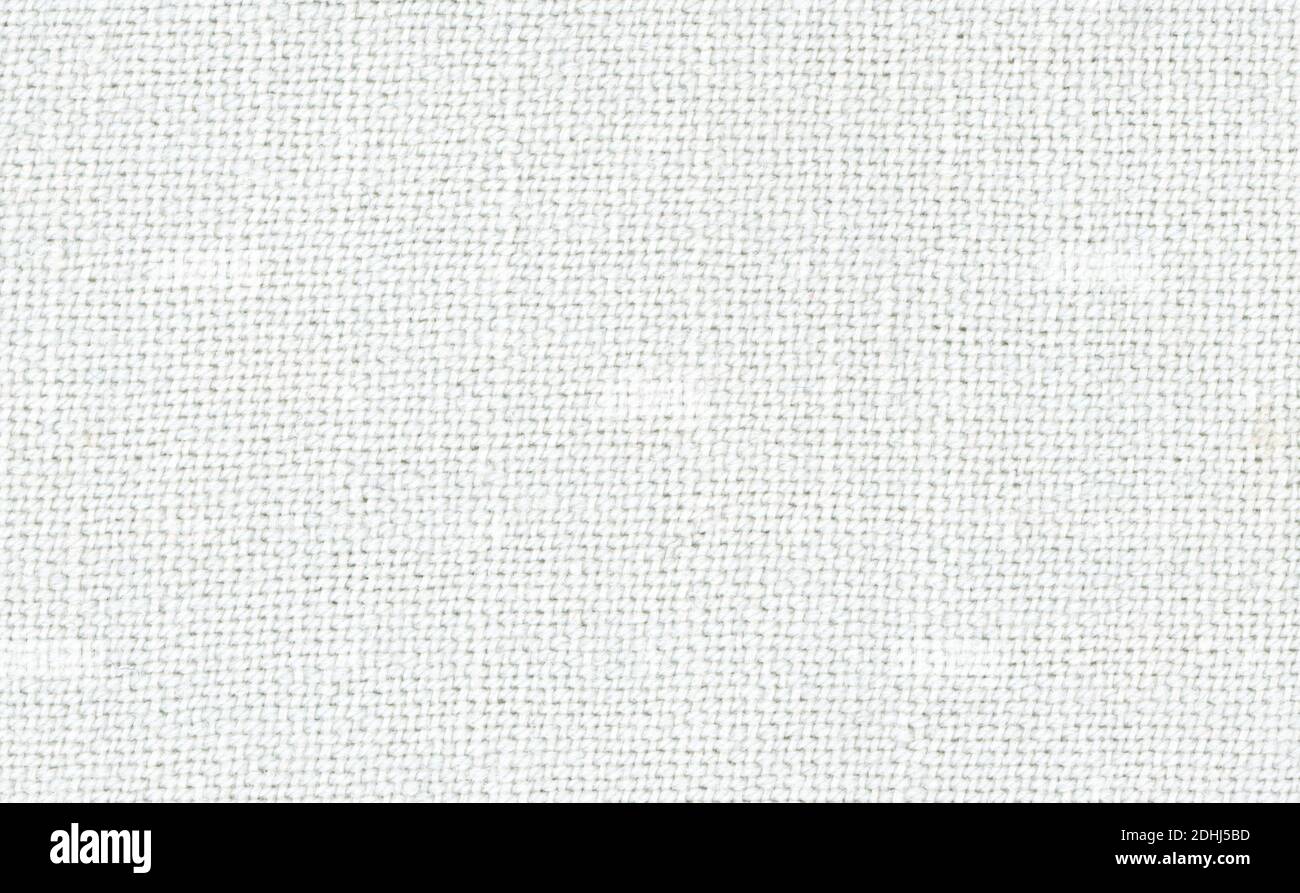 Weiße Leinwand Textur Hintergrund - hohe Auflösung Stockfoto