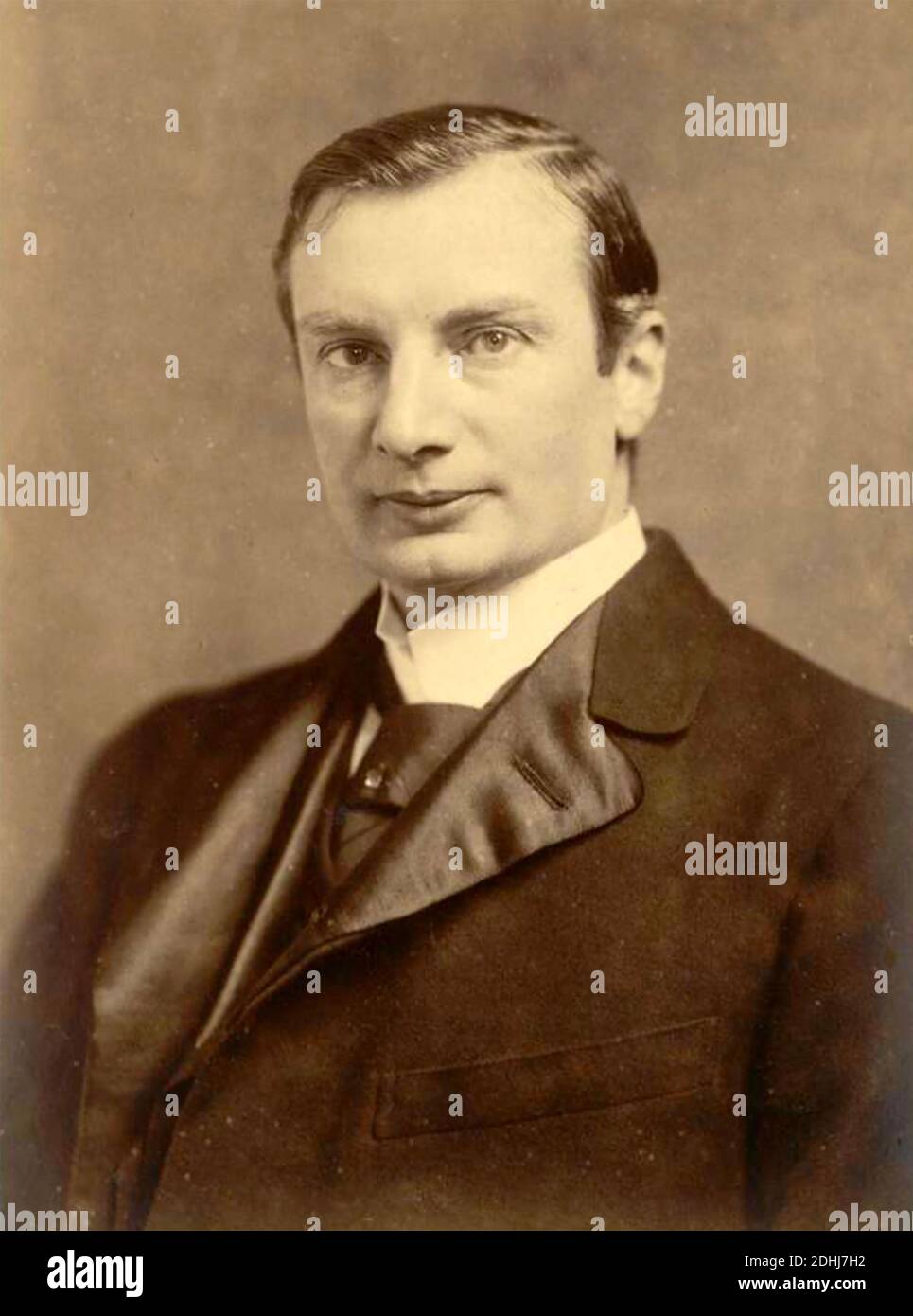 WALDEMAR HAFFKINE (1860-1930) der französisch-russische Bakteriologe und Mikrobiologe entdeckte einen Anti-Cholera-Impfstoff. Stockfoto