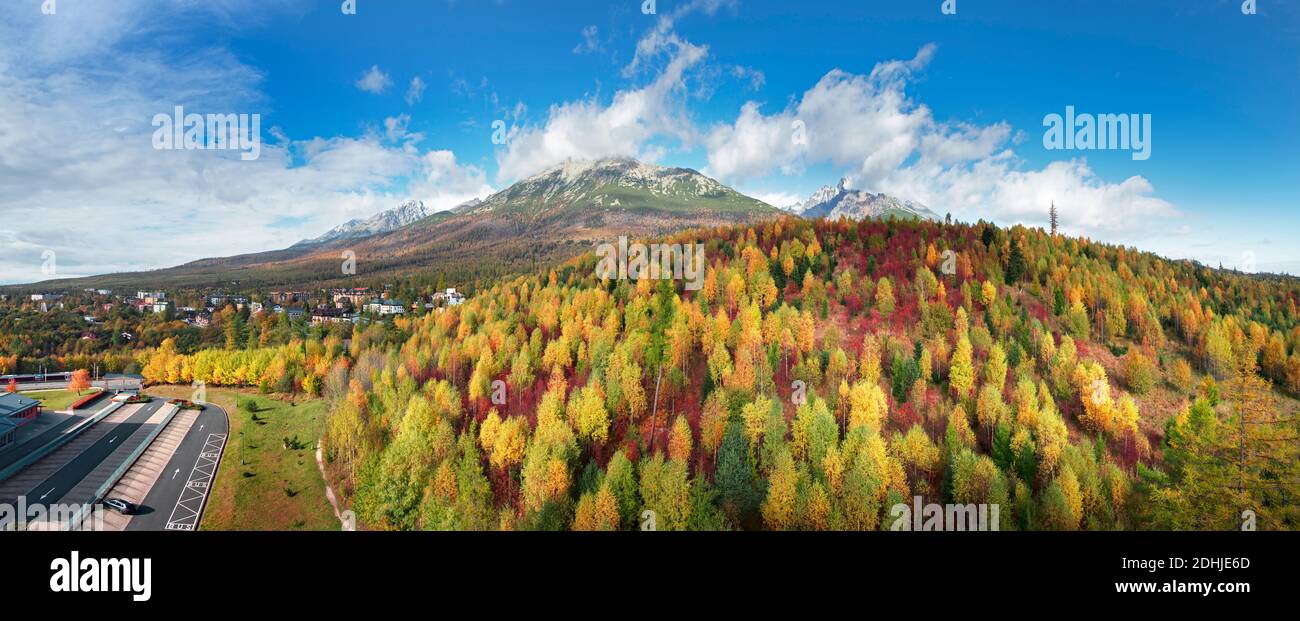 Wunderschöne Natur und Wasserfall im Slowakischen Paradies, Slowakei Stockfoto