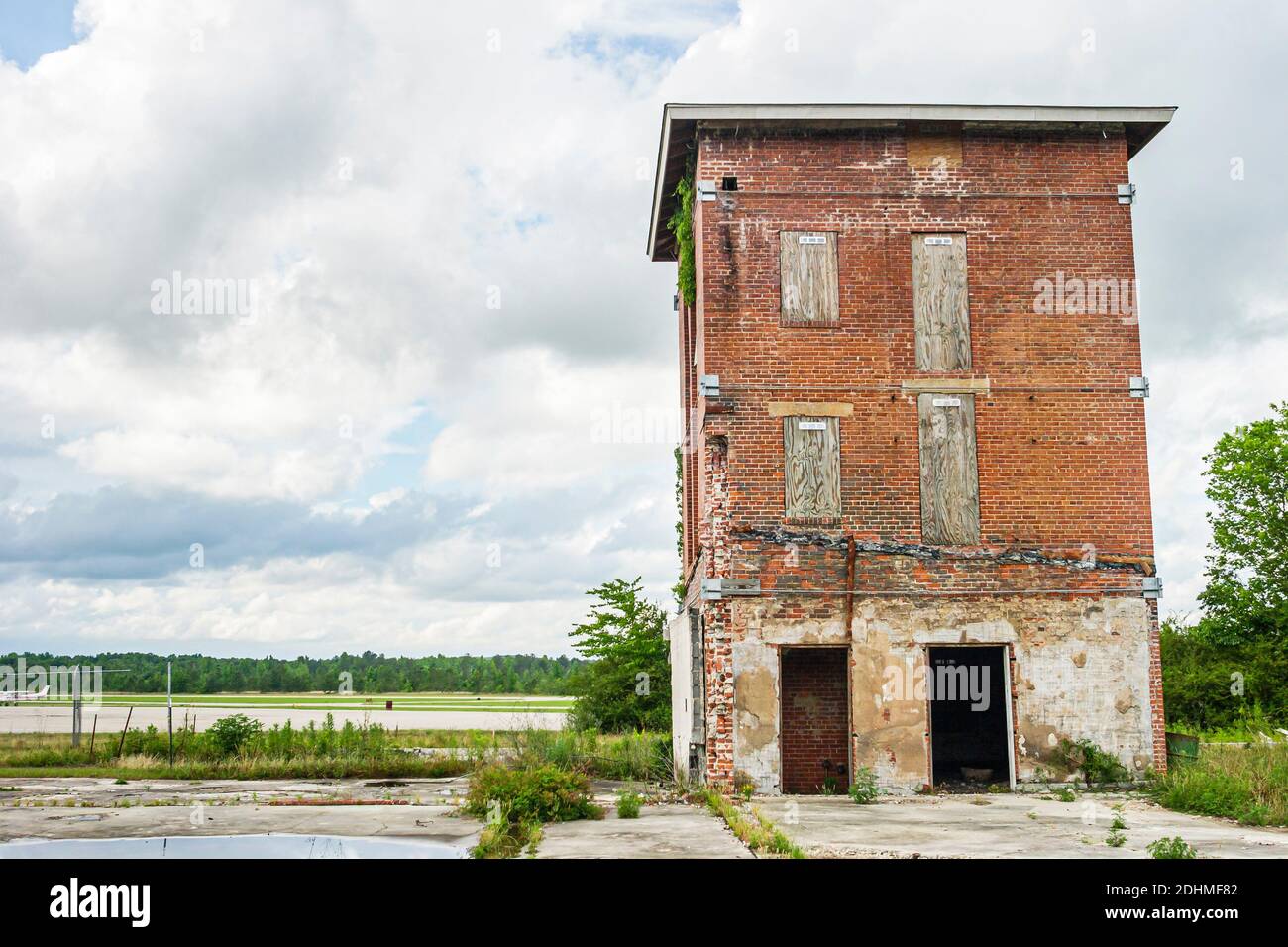 Alabama Tuskegee Airmen National Historic Site, Black World war II Airmen Heroes Ausstellungen Sammlung, Bau Moton Field, Stockfoto