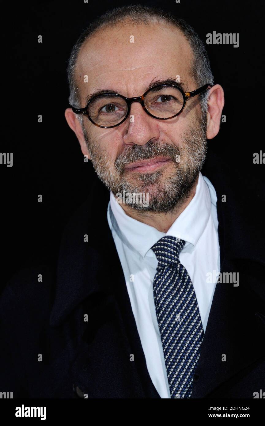 Giuseppe Tornatore kommt zur Giorgio Armani Prive Show im Rahmen der Pariser Frühjahr-Sommer 2016 Haute-Couture Fashion Week am 26. Januar 2016 in Paris, Frankreich. Foto von Aurore Marechal/ABACAPRESS.COM Stockfoto