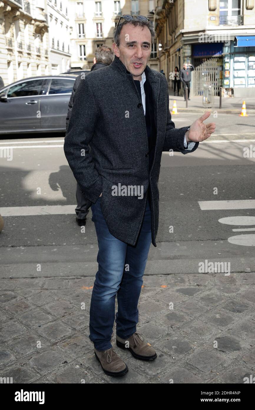 Elie Semoun kommt zur John Galliano Show im Rahmen der Paris all/Winter 2016/2017 Fashion Week Herbst/Winter am 6. März 2016 in Paris, Frankreich. Foto von Aurore Marechal/ABACAPRESS.COM Stockfoto