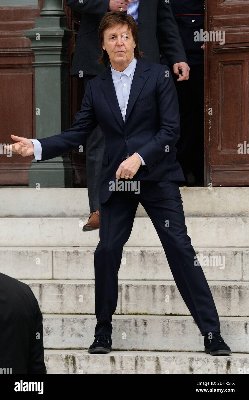 John McCartney bei der Stella McCartney Show im Rahmen der Paris Fashion Week Herbst/Winter 2016/17 am 07. märz 2016 in Paris, Frankreich. Foto von Aurore Marechal/ABACAPRESS.COM Stockfoto