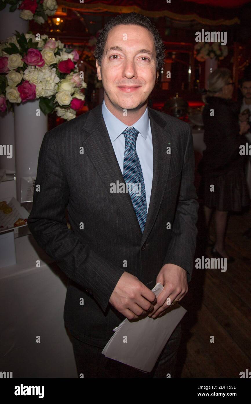 EXCLUSIF - Guillaume Gallienne Gala des 70 ans de L'OPEJ la fondation Edmond de Rothschild au Cabaret Sauvage à Paris le 18 janvier 2016 Foto von Nasser Berzane/ABACAPRESS.COM Stockfoto