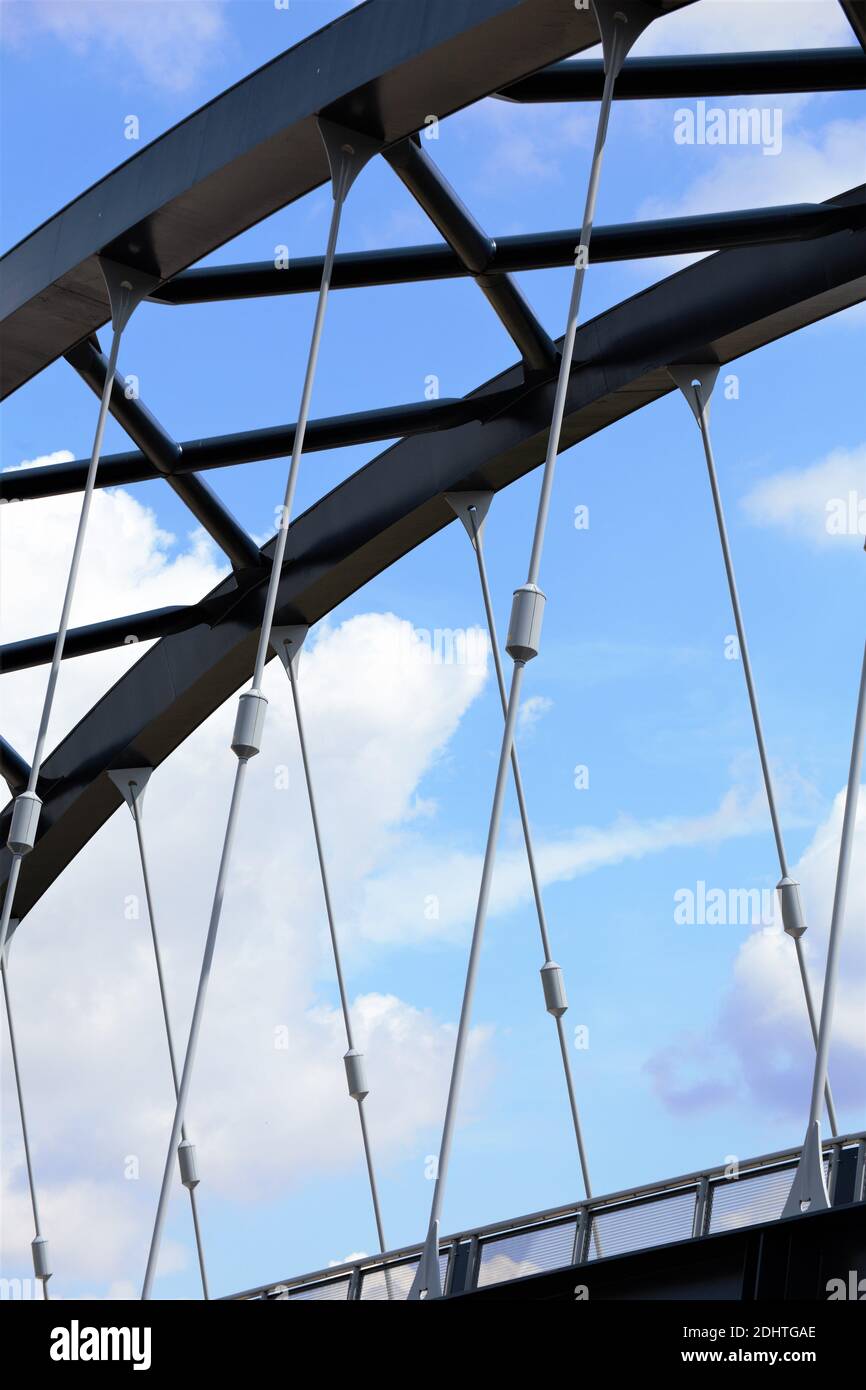 Detail einer Brücke Stockfoto