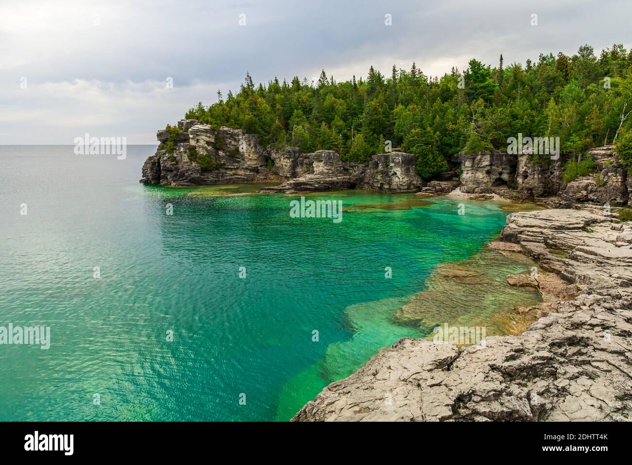 The Grotto Bruce Peninsula National Park Tobermory Ontario Kanada Stockfoto