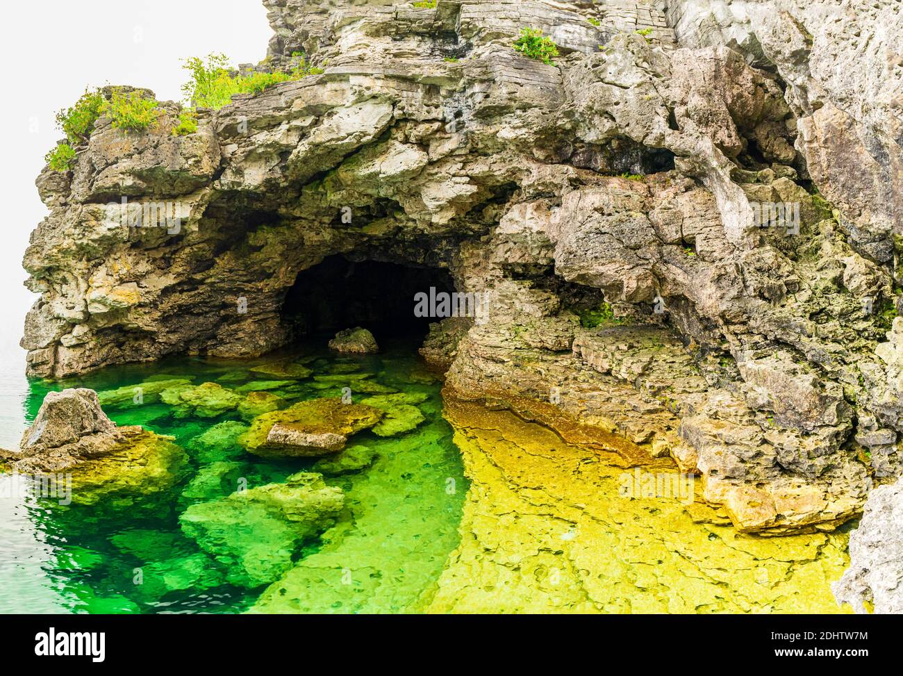 The Grotto Caves Bruce Peninsula National Park Tobermory Ontario Kanada Stockfoto