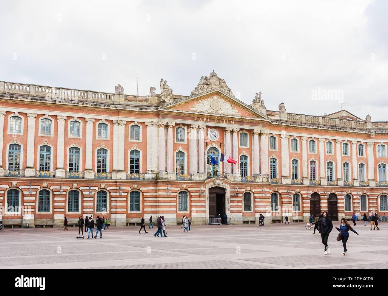 Capitolium auf der Place du Capitole, Toulouse, Frankreich. Stockfoto