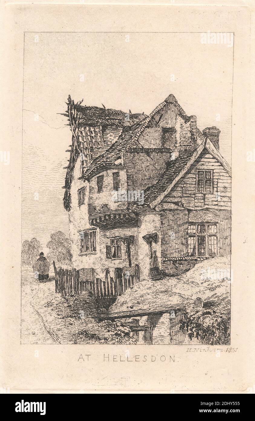 In Hellesdon, Henry Ninham, 1793–1874, British, 1831 Stockfoto