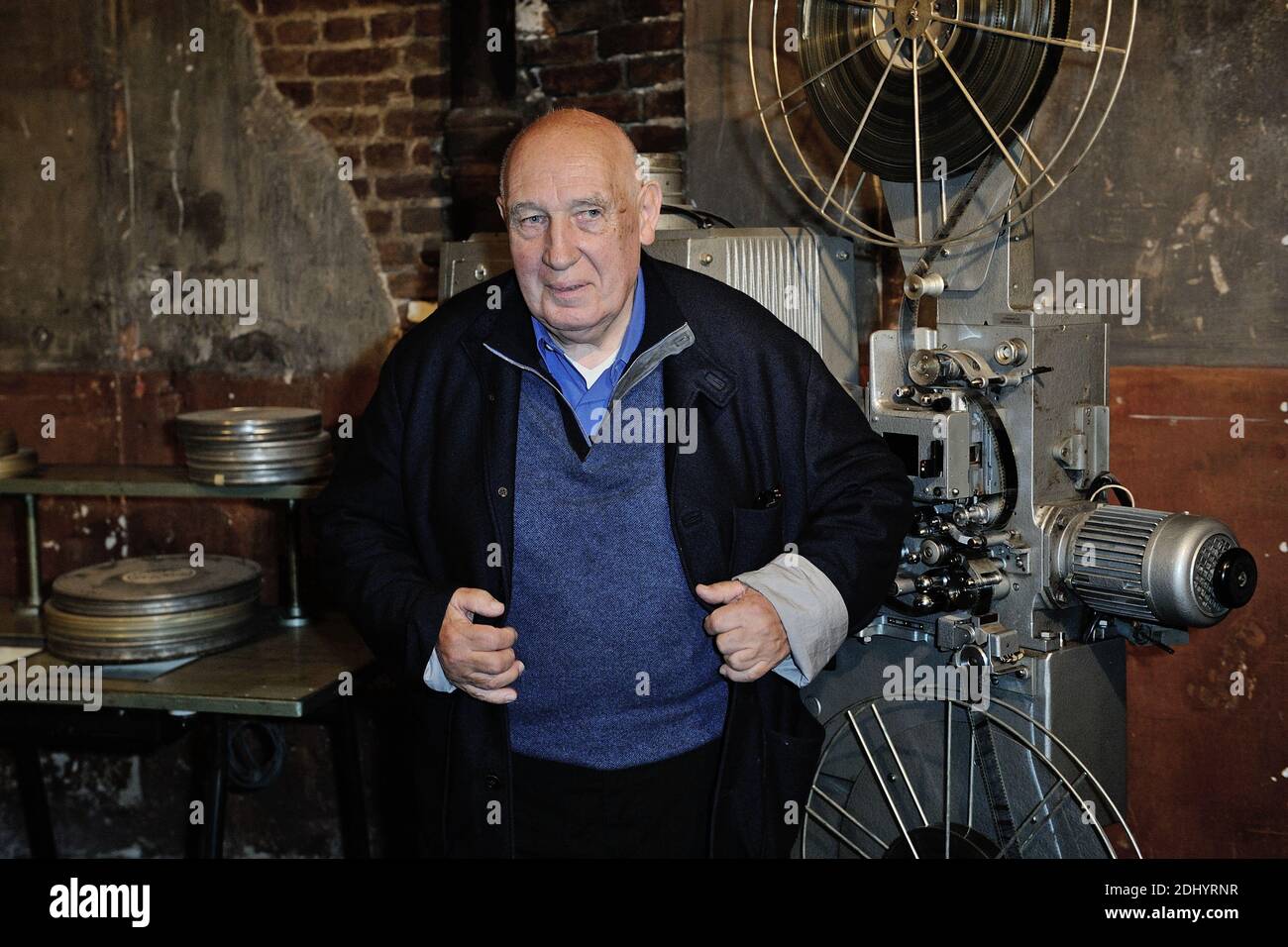 Raymond Depardon bei der Premiere von 'Les Habitants' im Cinema des Cineastes in Paris, Frankreich am 19. April 2016. Foto von Aurore Marechal/ABACAPRESS.COM Stockfoto