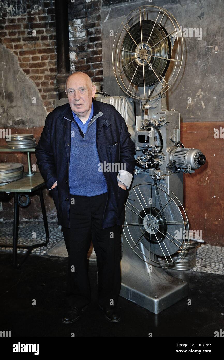 Raymond Depardon bei der Premiere von 'Les Habitants' im Cinema des Cineastes in Paris, Frankreich am 19. April 2016. Foto von Aurore Marechal/ABACAPRESS.COM Stockfoto