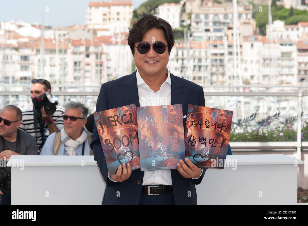 Kwak do gewann am 18. Mai 2016 im Palais des Festivals in Cannes, Südfrankreich, eine Fotozelle für den Film 'Goksung (die Fremden)' im Rahmen der 69. Internationalen Filmfestspiele von Cannes. Foto von Nicolas Genin/ABACAPRESS.COM Stockfoto