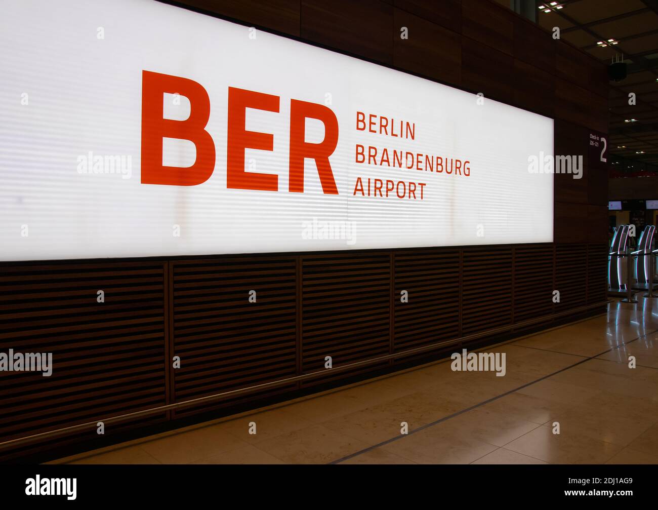 Kürzel Des Flughafens Berlin Brandenburg Drei Buchstaben www.alamy.de