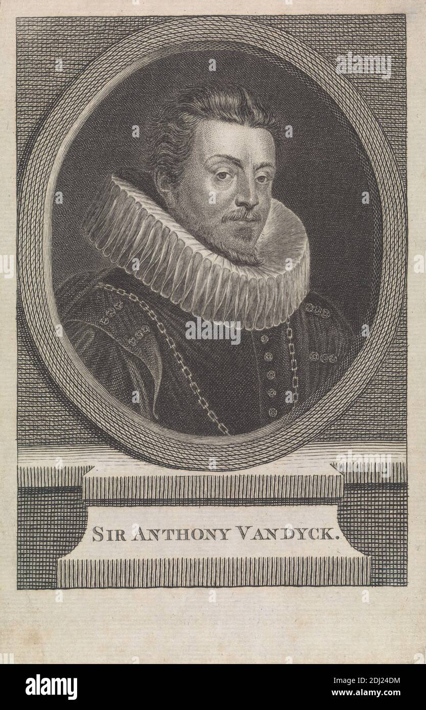 Sir Anthony Vandyck, nach ? Unbekannter Künstler, siebzehnten Jahrhundert, undatiert Stockfoto