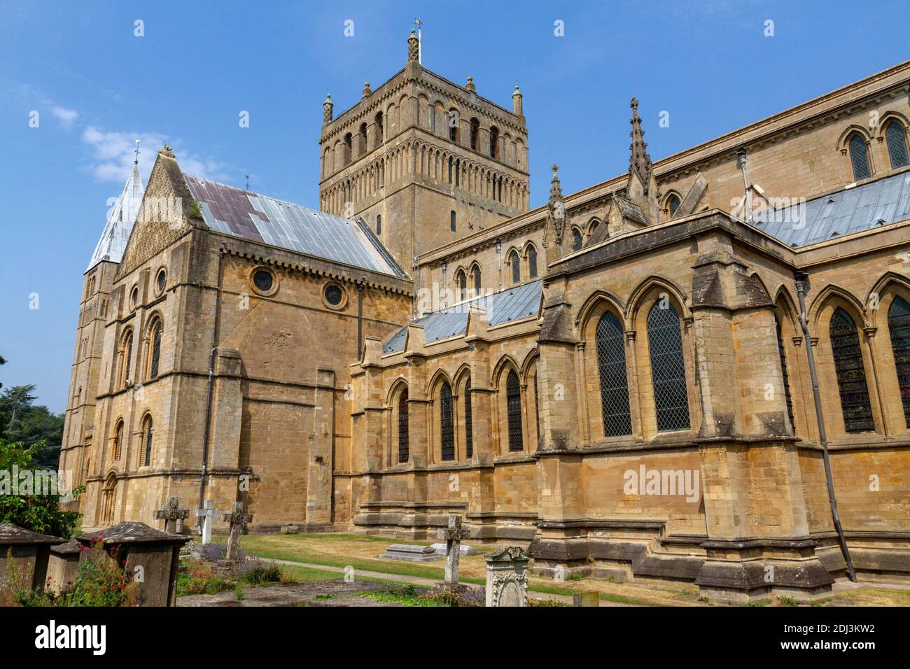 Southwell Minster, Southwell, Nottinghamshire, Großbritannien. Stockfoto