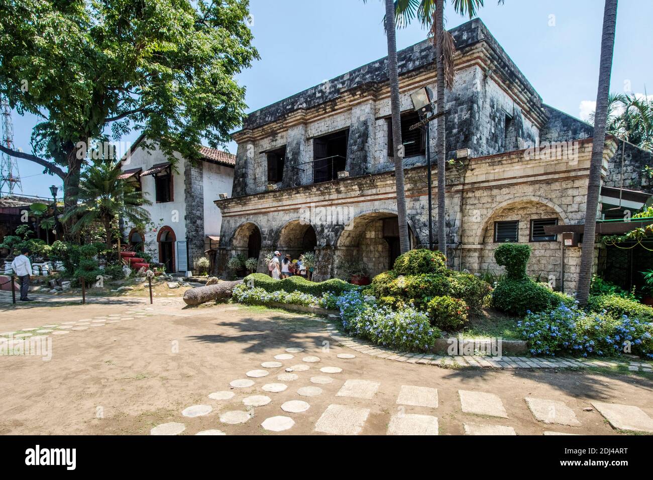 Museum Fort San Pedro Cebu Philippinen Stockfoto