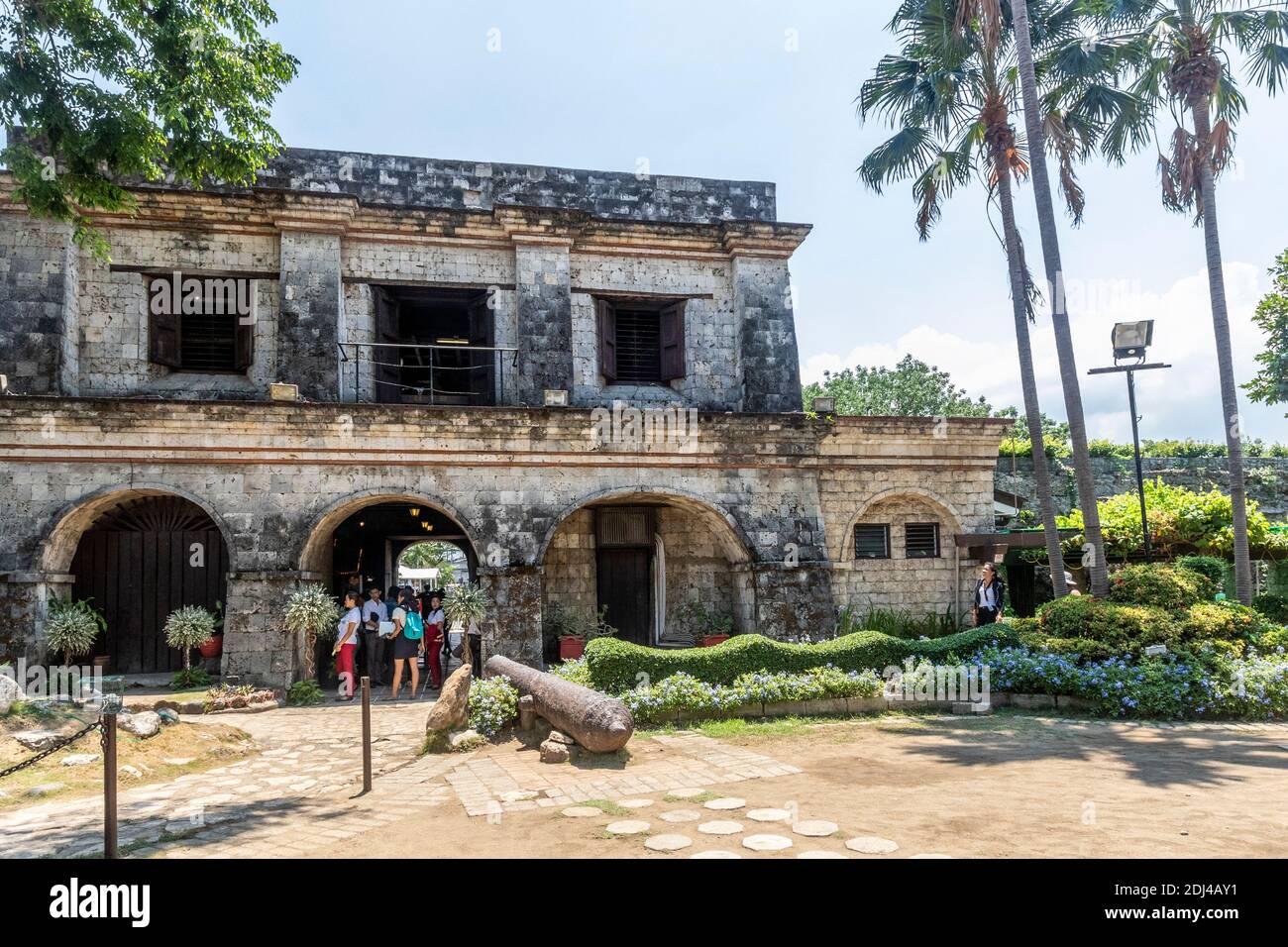 Museum Fort San Pedro Cebu Philippinen Stockfoto
