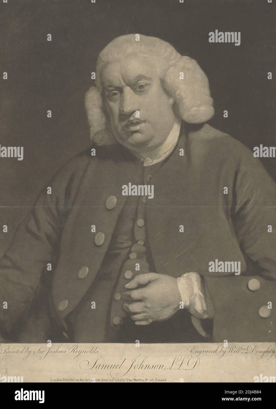 Samuel Johnson, William Doughty, 17571782, britisch, nach Sir Joshua