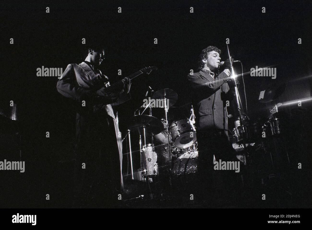 Kilburn und die High Roads. Britische Pub Rock Band mit Ian Dury als Lead Vocals. Hammersmith Odeon 1975 Stockfoto