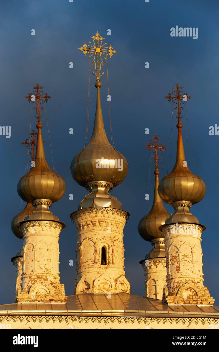 Russland, Rossija, Wladimir Oblast, Goldener Ring, Susdal, UNESCO-Weltkulturerbe Stockfoto