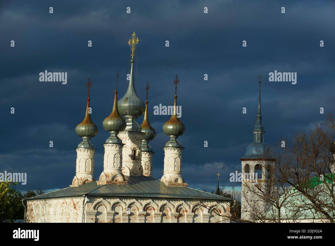 Russland, Rossija, Wladimir Oblast, Goldener Ring, Susdal, UNESCO-Weltkulturerbe Stockfoto