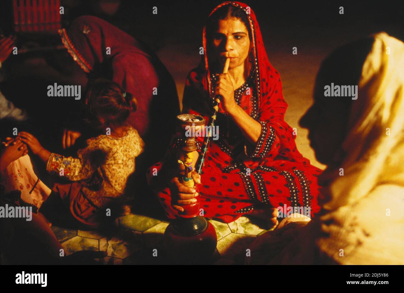 Sufi-Musik im Indus-Tal, Guati Rite ZeremonyBalochistan, Pakistan. Stockfoto