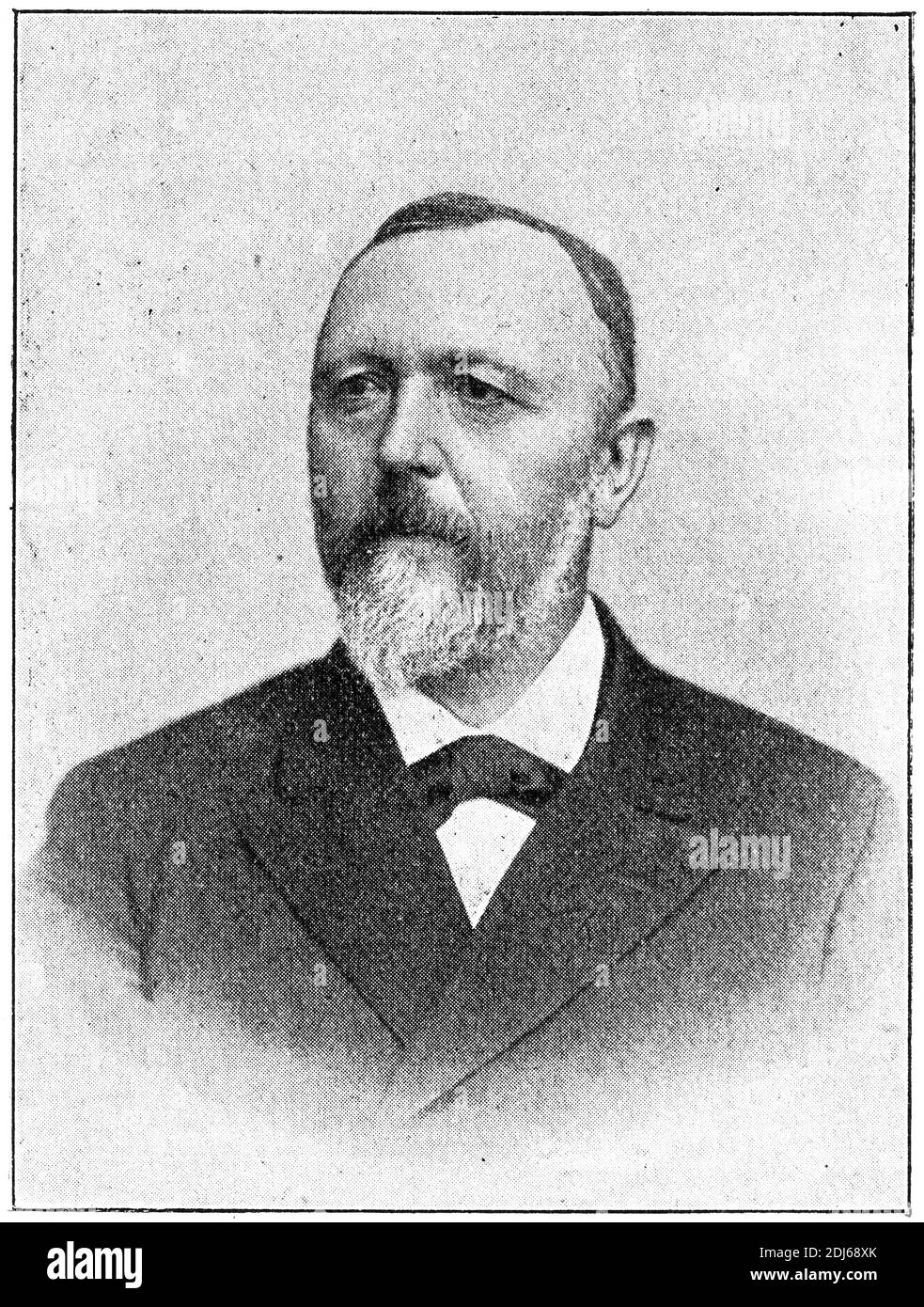 Portrait von Richard Freiherr von KrafftEbing ein österreichisch