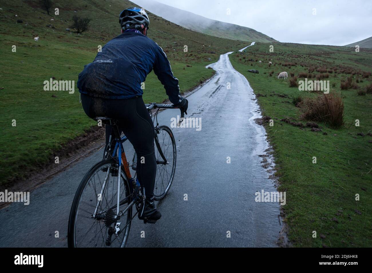 Black Mountains Gebiet des Brecon Beacons National Park in Monmouthshire, Südosten Wales. Stockfoto