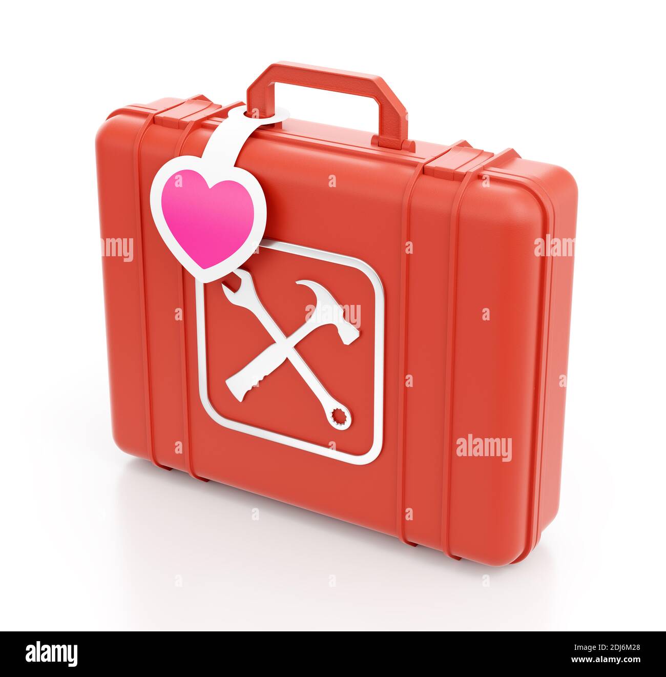 Toolset des Reparaturdienstes Stockfoto