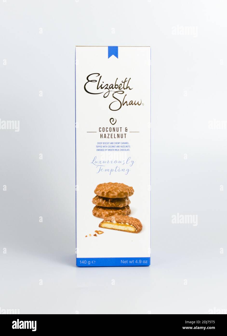 Luxus Chocolate Biscuit Selection von Elizabeth Shaw Stockfoto