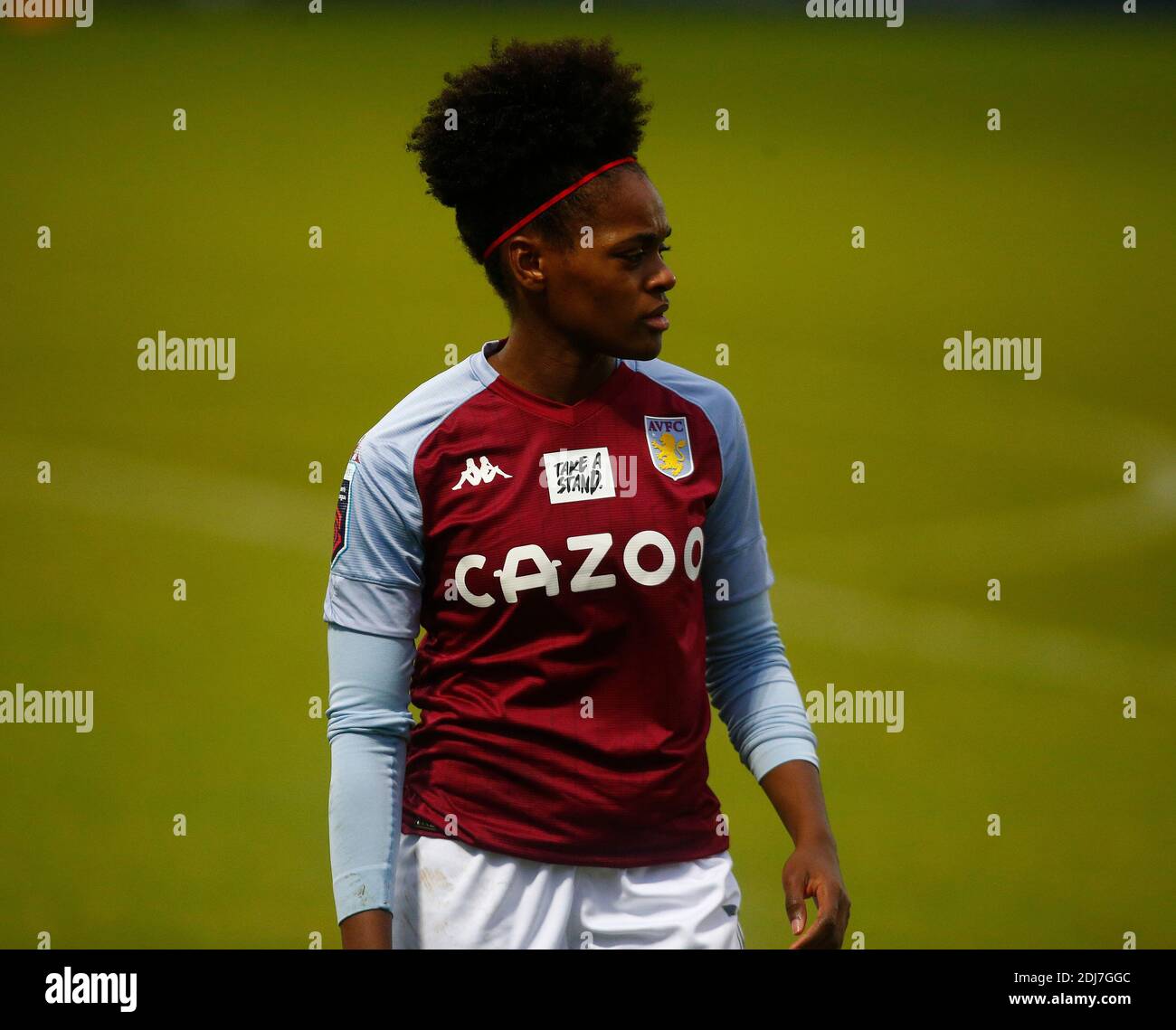 Barnett, Großbritannien. Dezember 2020. EDGWARE, ENGLAND - DEZEMBER 13:Diana Silva vom Aston Villa Ladies FC während der Barclays FA Women's Super League zwischen Tottenham Hotspur und Aston Villa Women im Hive Stadium, Edgware, UK am 13. Dezember 2020 Credit: Action Foto Sport/Alamy Live News Stockfoto