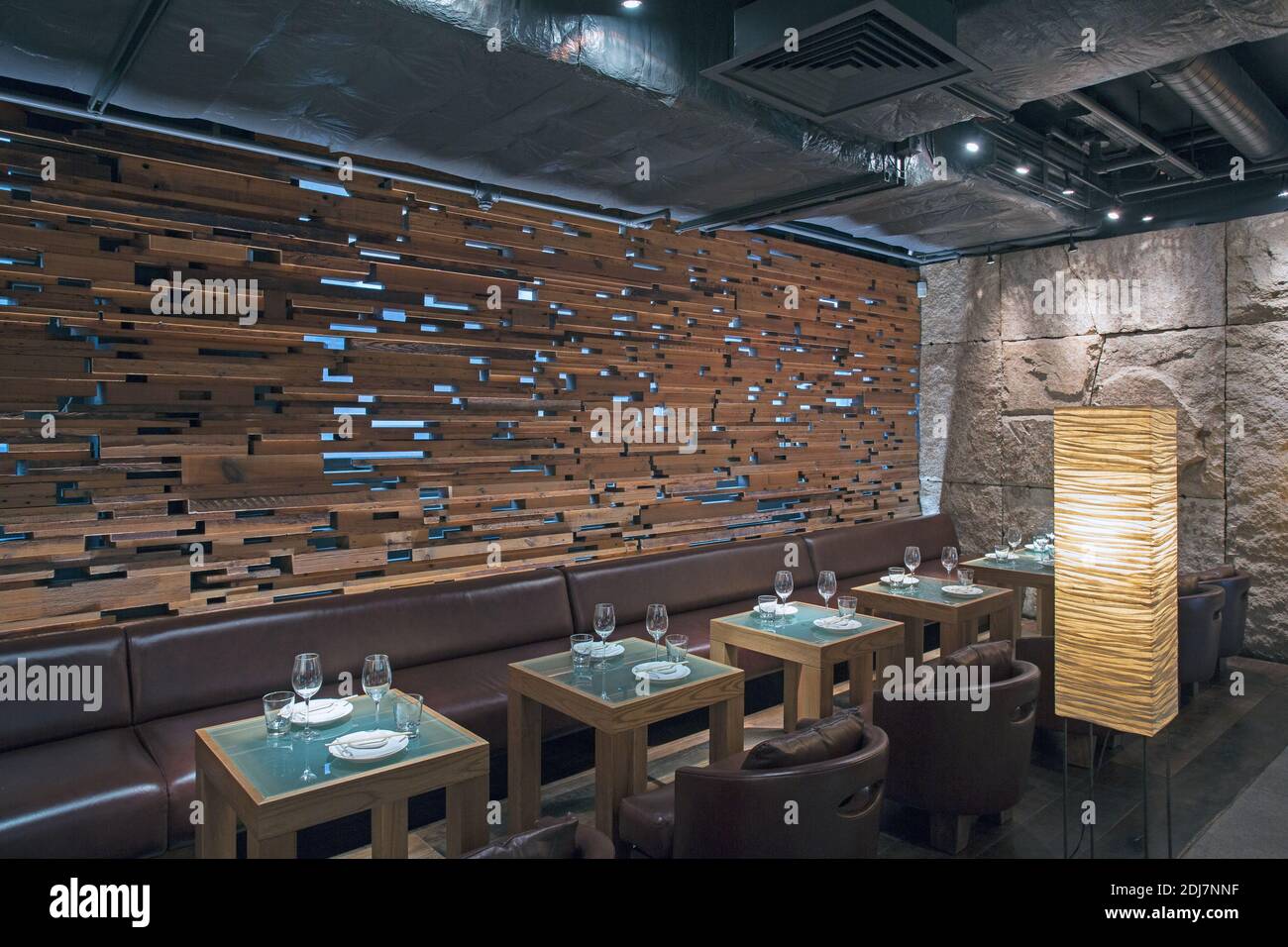 Japanische Küche im Zuma Restaurant, London Knightsbridge, Großbritannien: Stockfoto