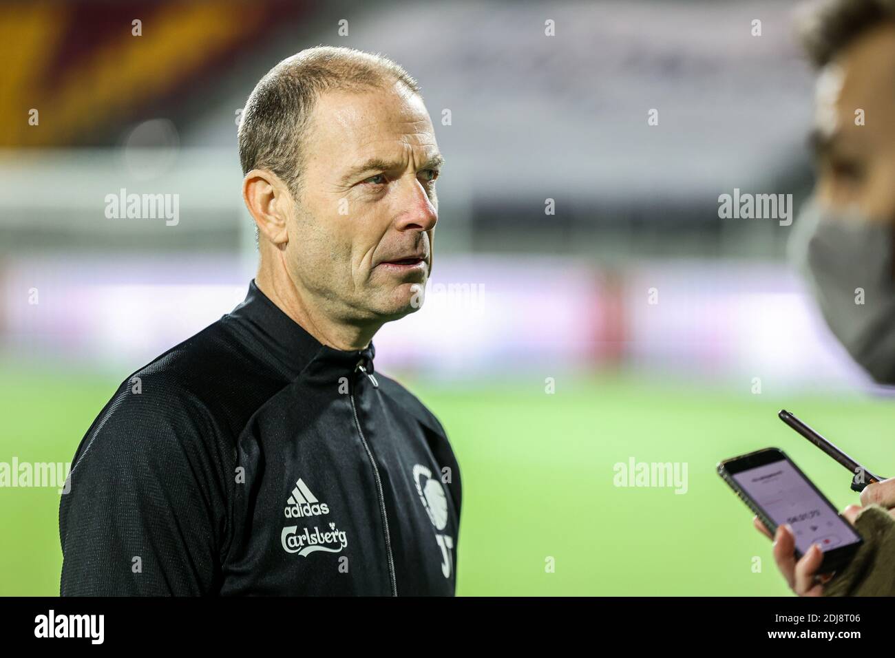 Farum, Dänemark. Dezember 2020. Cheftrainer Jess Thorup vom FC Kopenhagen beim 3F Superliga Spiel zwischen FC Nordsjaelland und FC Kopenhagen in Right to Dream Park in Farum. (Foto Kredit: Gonzales Foto/Alamy Live News Stockfoto