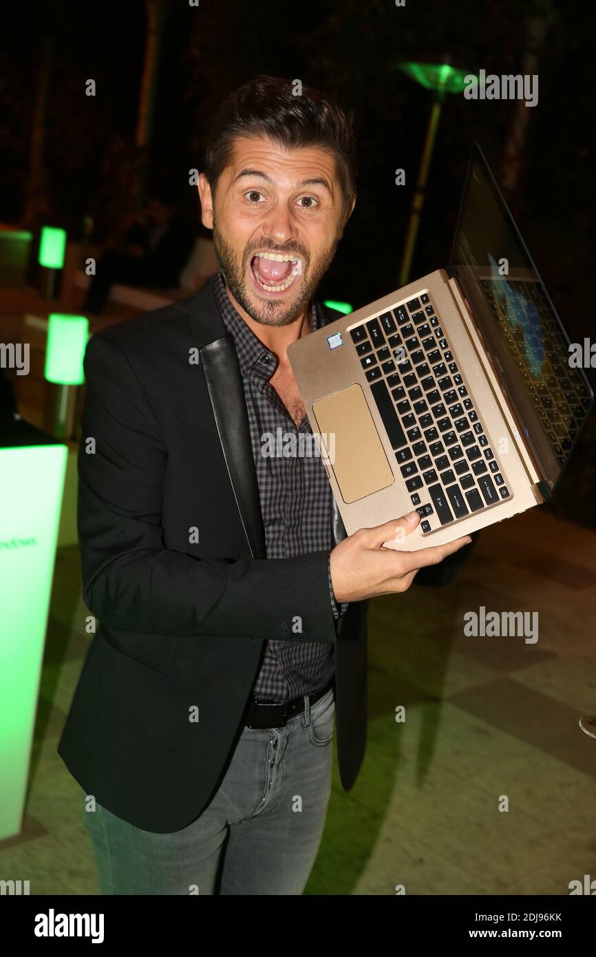 Christophe Beaugrand lors de la soiree du 40e anniversaire de ACER au Musee des Arts forains a Paris, France le 20 September 2016. Foto von Jerome Domine/ABACAPRESS.COM Stockfoto