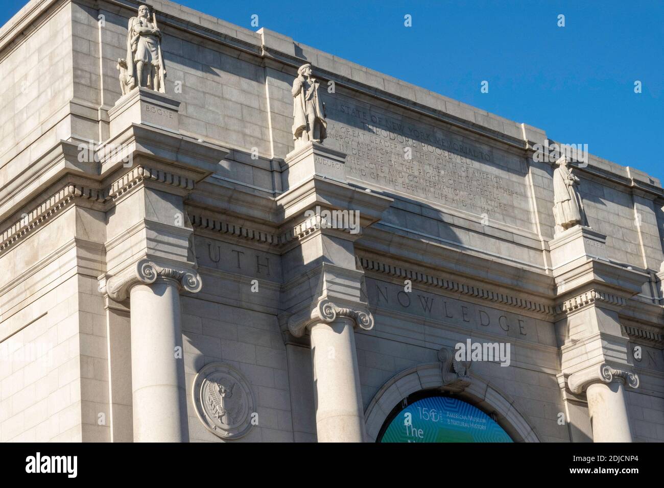 American Museum of Natural History Fassade, NYC Stockfoto