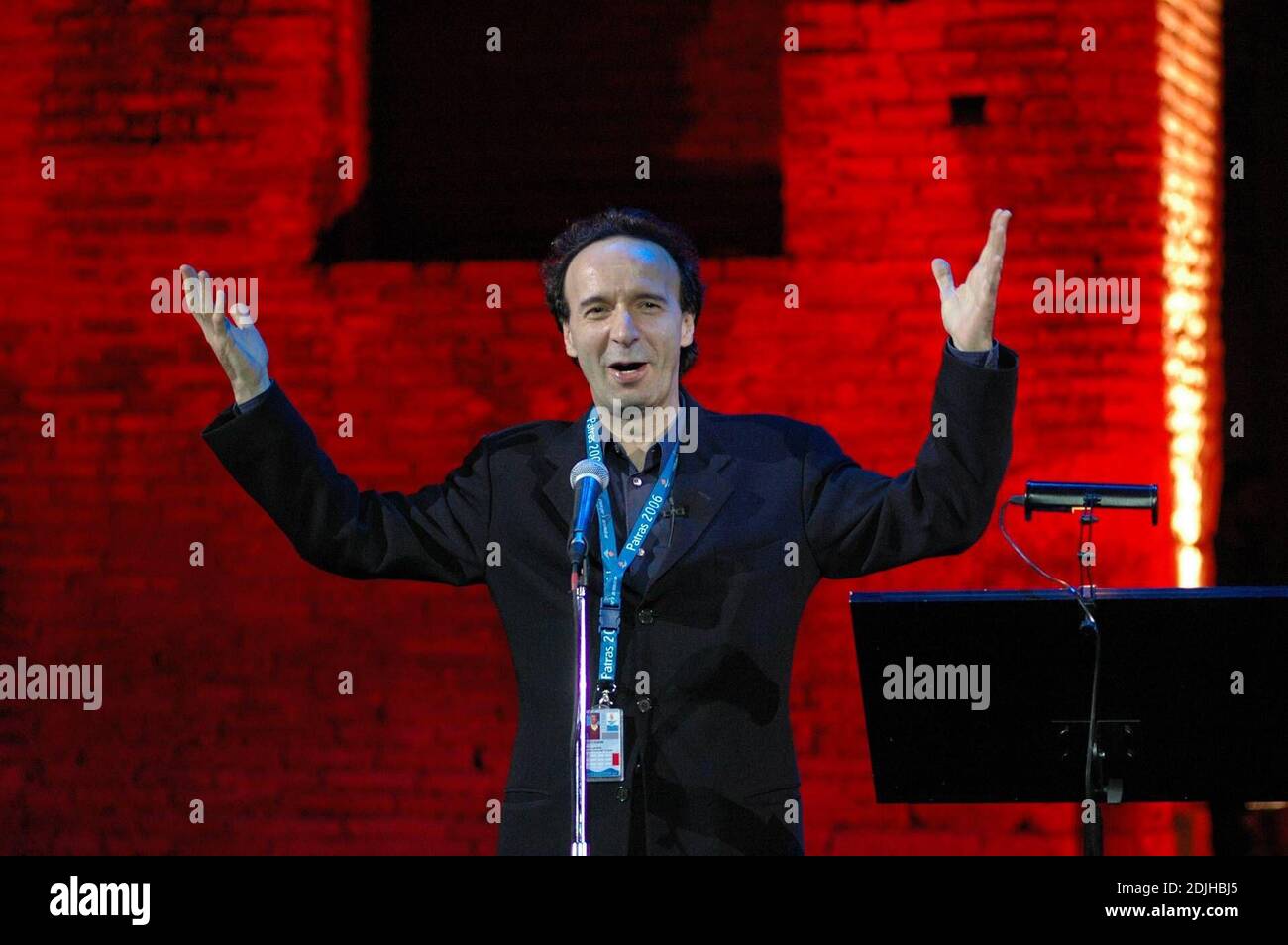 Schauspieler Roberto Benigni bot dem Publikum eine einzigartige