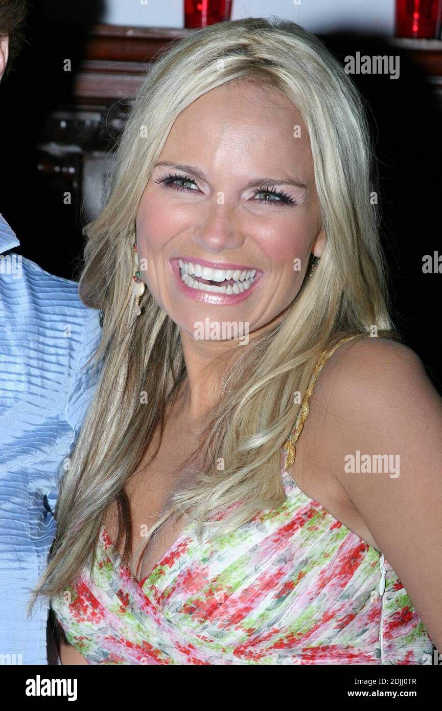 Kristin Chenoweth beim White House Project ehrt sieben Kulturwechsler, einschließlich der Hit-tv-Show "The West Wing". Capitale Theatre, NYC 4/4/05 [[Maj]] Stockfoto