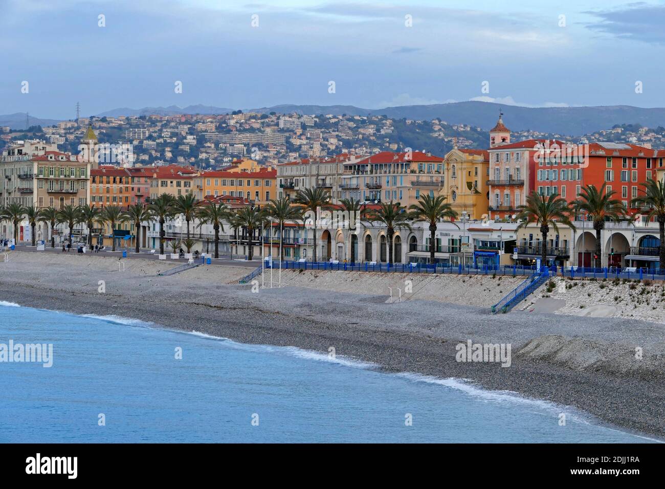 Quai des Etats-Unis, Nizza, Provence Alpes Cote d Azur, Frankreich Stockfoto