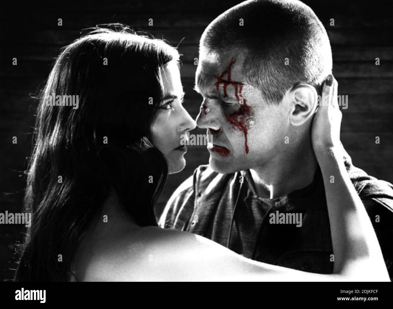 SIN CITY: A DAME TO KILL FÜR 2014 Weinstein Company Film mit Josh Brolin und Eva Green Stockfoto