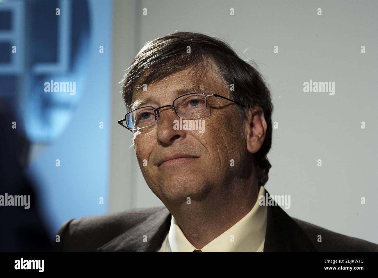 GROSSBRITANNIEN /England / London / Microsoft-Gründer Bill Gates Stockfoto