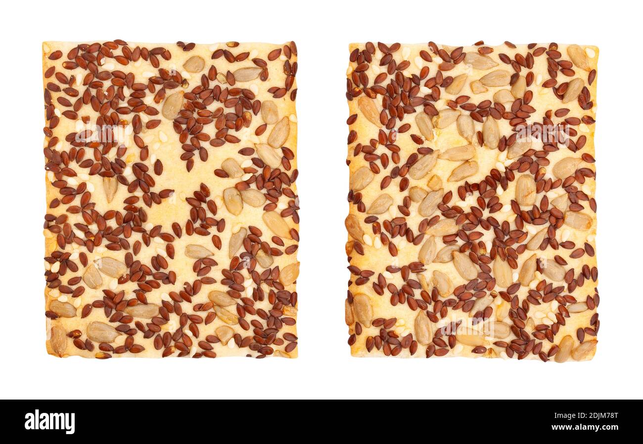 flex Cracker isoliert auf weiß Stockfoto