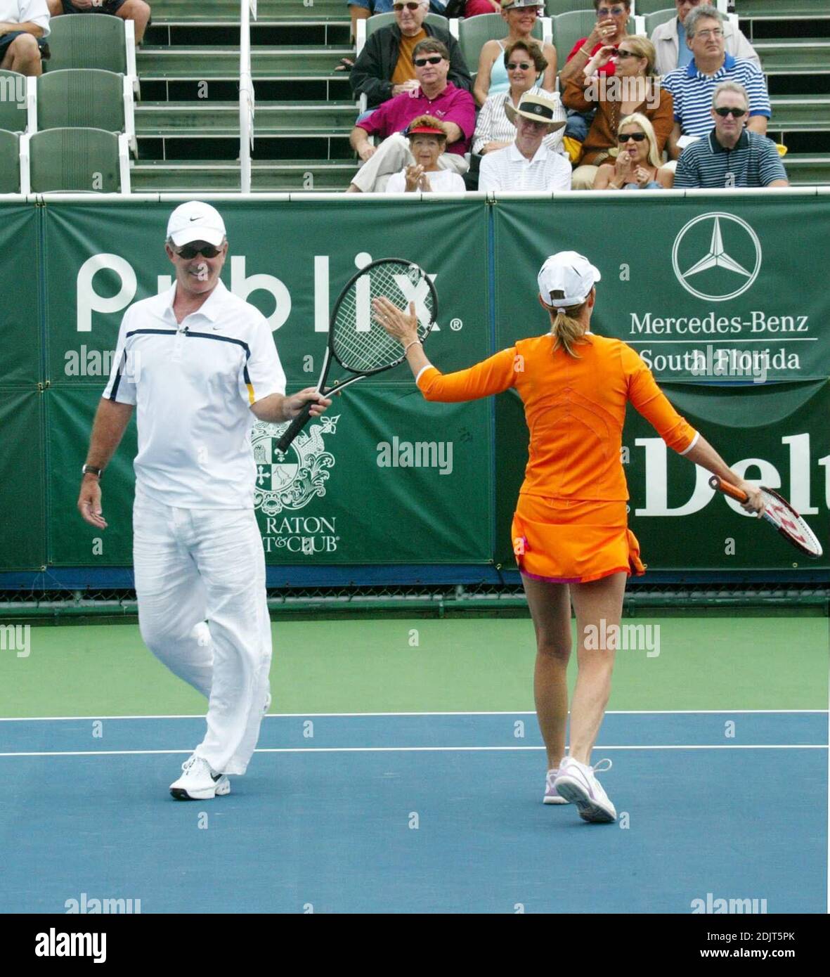 Chris Evert/Raymond James Pro-Celebrity Tennis Event, Delray Beach, FL. 11/04/06 Stockfoto