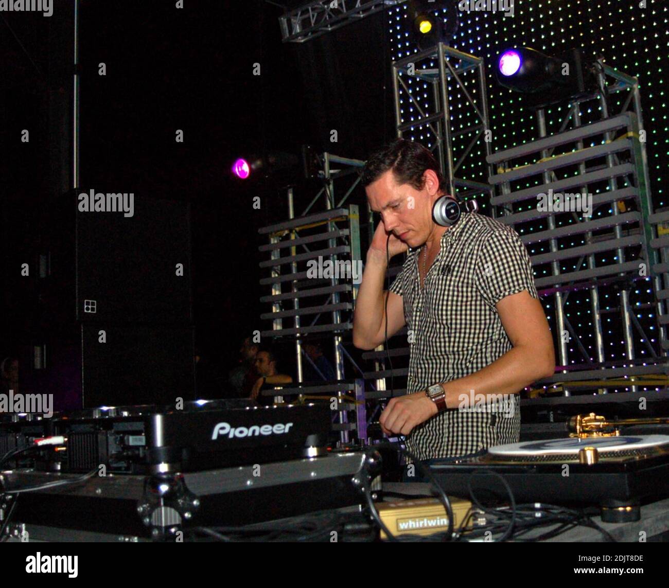 Tiesto tritt beim Bang Music Festival in Miami FL auf 11/11/06 Stockfoto