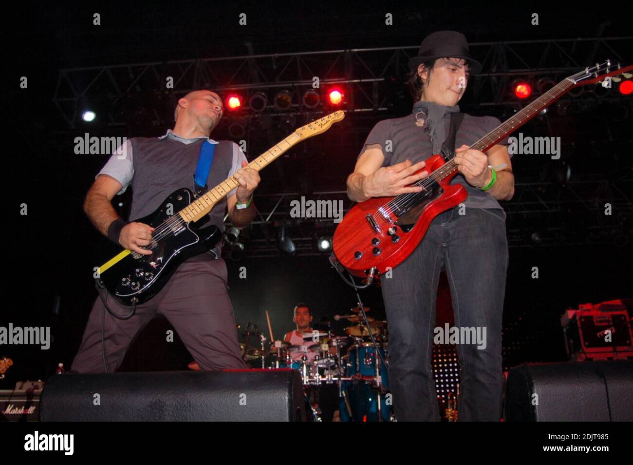 Mexikanische Band Kinky tritt auf Bang Music Festival, Miami FL, 11/11/06 Stockfoto