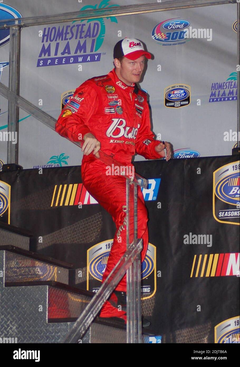 Dale Earnhardt Jr bei der Ford 400 NASCAR NEXTEL Cup Series, Homestead-Miami Speedway, Homestead, FL. 11/18/06. Stockfoto