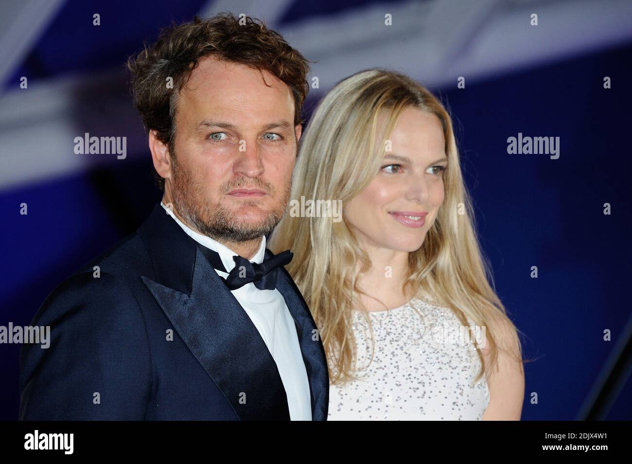 Jason Clarke und seine Frau Cecile Breccia bei der Eröffnung des 16. Internationalen Filmfestivals von Marrakesch am 02. Dezember 2016 in Marrakesch, Marokko. Foto von Aurore Marechal/ABACAPRESS.COM Stockfoto