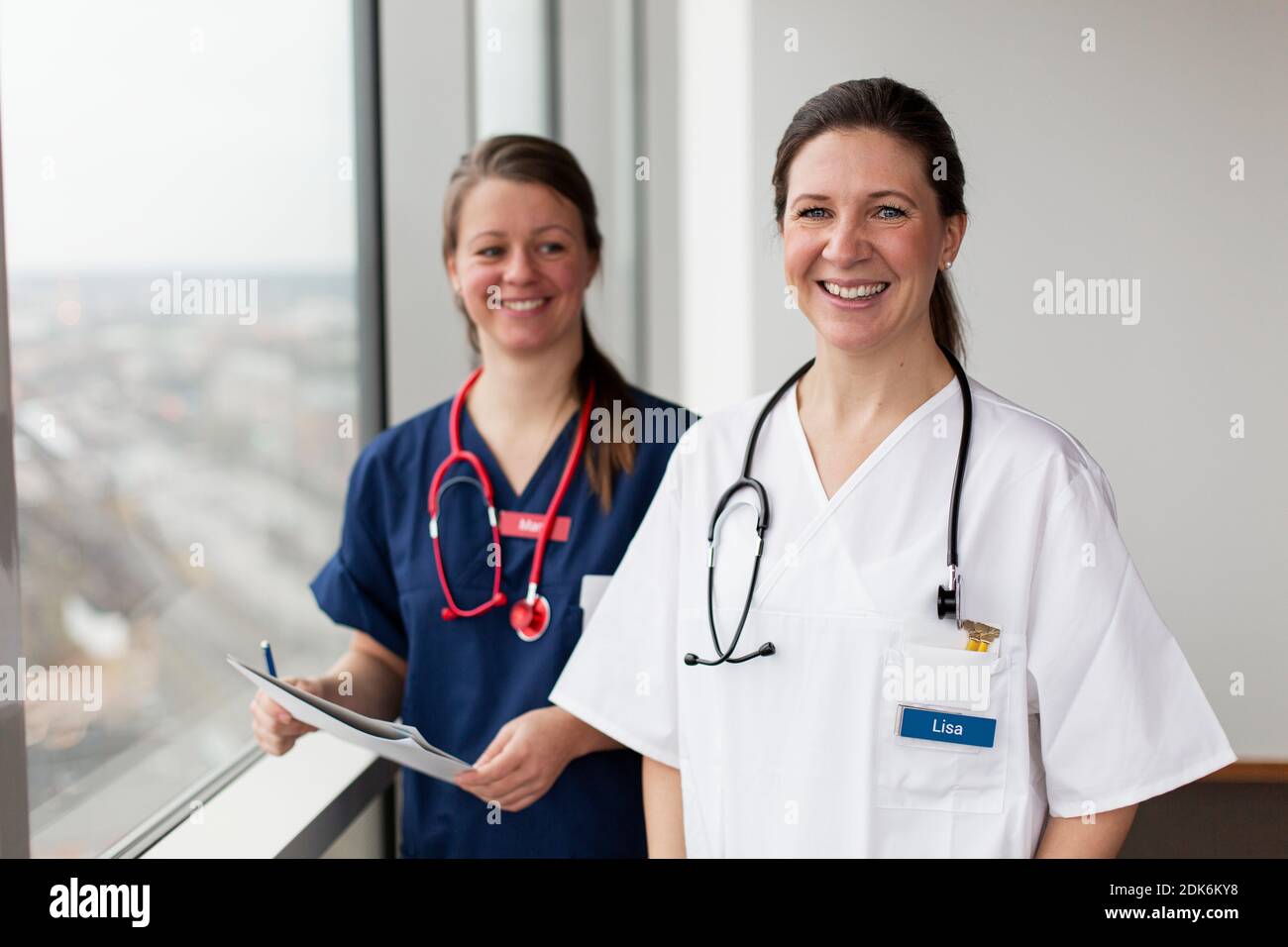 Ärztinnen im Krankenhaus Stockfoto