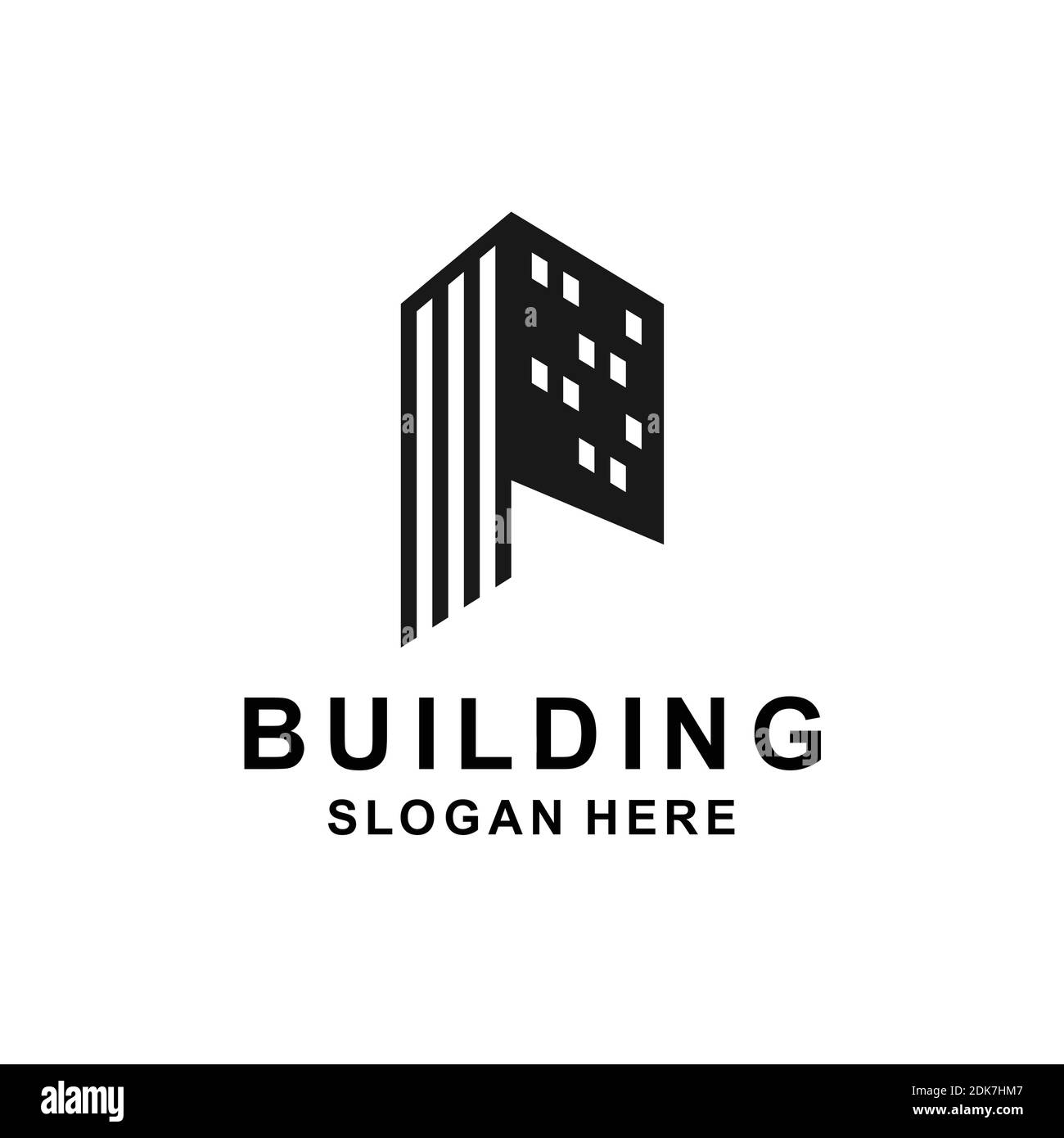 Gebäude Stadt Logo Symbol Symbol Eigentum, Unternehmen, Immobilien Stock Vektor